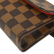 Louis Vuitton Damier Pochette Florentine Belt Bum Bag #S N51856 FL0061 XX03714