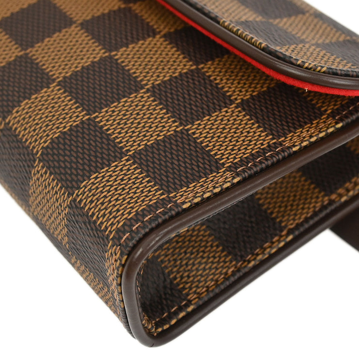 Louis Vuitton Damier Pochette Florentine Belt Bum Bag #S N51856 FL0061 XX03714