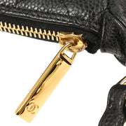 Chanel Black Calfskin Chain Handbag XX03850