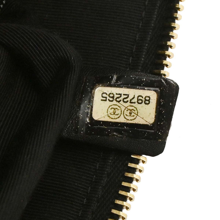 Chanel Black Calfskin Chain Handbag XX03850