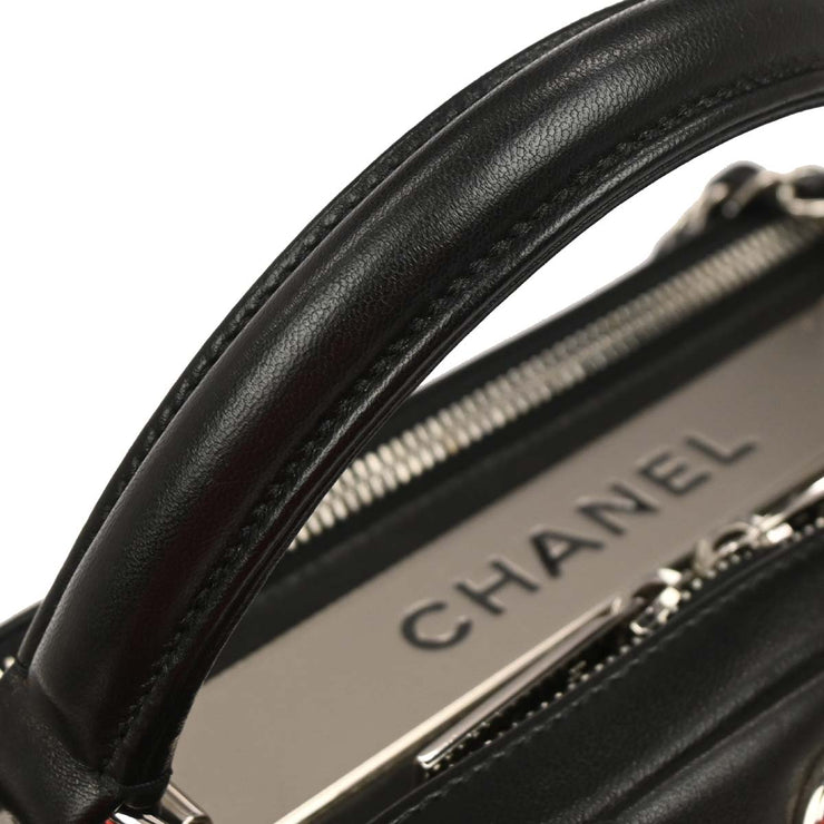 Chanel Black Lambskin Trendy CC Bowling Bag XX03928