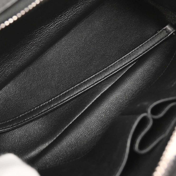 Chanel Black Lambskin Trendy CC Bowling Bag XX03928