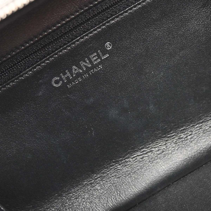 Chanel Black Lambskin Trendy CC Bowling Bag XX03928