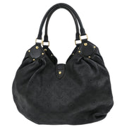 Louis Vuitton Black Mahina L Hobo Handbag M95765 TJ1141 XX03984