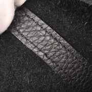 Hermes Black Taurillon Clemence Picotin Lock 18 PM Handbag Y XX04319