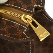 Celine Brown Macadam Shoulder Tote Bag M95* XX04841