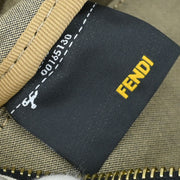 Fendi Black Canvas Zucchino Floral Forever Handbag 8BL06 8/HQG 128/2305 XX04966