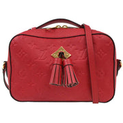 Louis Vuitton Red Monogram Empreinte Saintonge Crossbody M44606 CA4188 XX06013
