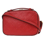 Louis Vuitton Red Monogram Empreinte Saintonge Crossbody M44606 CA4188 XX06013