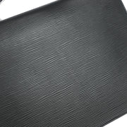 Louis Vuitton Black Epi Monceau 28 2way Handbag M52792 SR0026 XX06019