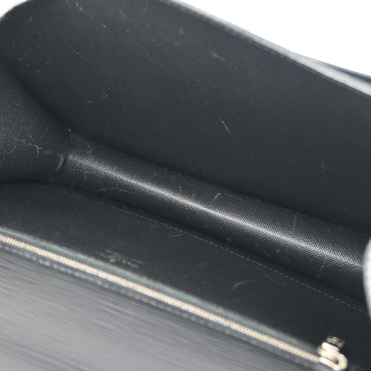 Louis Vuitton Black Epi Monceau 28 2way Handbag M52792 SR0026 XX06019