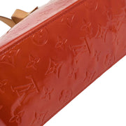 Louis Vuitton Red Vernis Reade PM Tote Handbag M91088 MI0021 XX06321