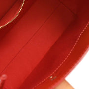 Louis Vuitton Red Vernis Reade PM Tote Handbag M91088 MI0021 XX06321