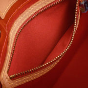 Louis Vuitton Red Vernis Reade PM Tote Handbag M91088 MI0021 XX06321