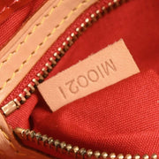 Louis Vuitton Red Vernis Reade PM Tote Handbag M91088 MI0021 XX06321