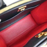 Louis Vuitton Red Black City Steamer PM 2way Handbag M54868 DU2187 XX06361