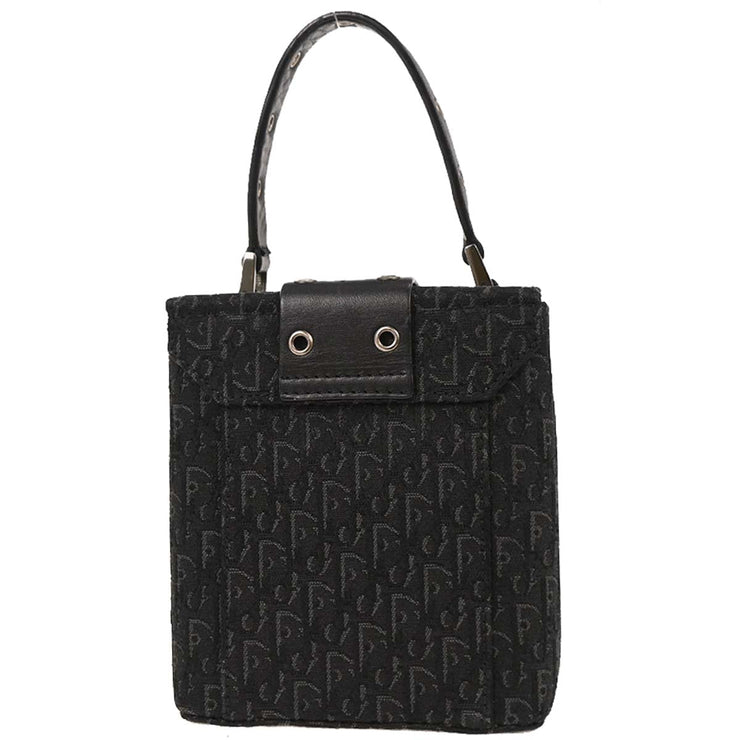 Christian Dior Black Street Chic Trotter Handbag HE1002 XX06749