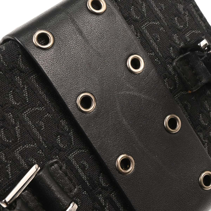 Christian Dior Black Street Chic Trotter Handbag HE1002 XX06749