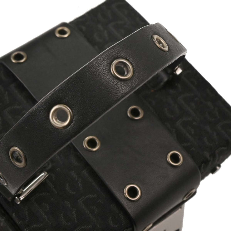 Christian Dior Black Street Chic Trotter Handbag HE1002 XX06749