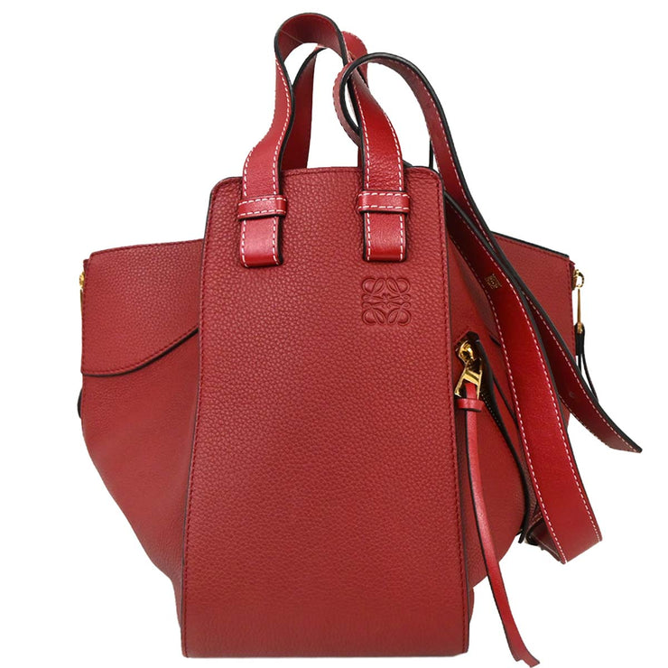 Loewe Red Hammock 2way Tote Bag 061709 XX06750