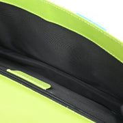 Bvlgari Blue Canvas Shoulder Bag PAEMEM XX06757