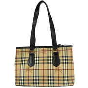 Burberry Beige PVC House Check Tote Handbag ITTIVGRO58CAL XX06773
