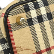 Burberry Beige PVC House Check Tote Handbag ITTIVGRO58CAL XX06773