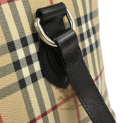 Burberry Beige PVC House Check Tote Handbag ITTIVGRO58CAL XX06773