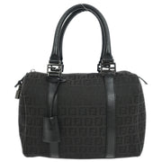 Fendi Black Zucchino Handbag 2305/8BL058/JQ5/059 AA48609 XX07037