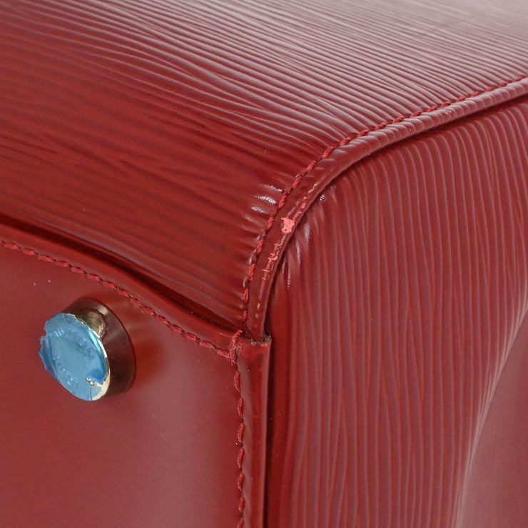 Louis Vuitton Red Epi Brea MM 2way Handbag M4030E SR3150 XX07463