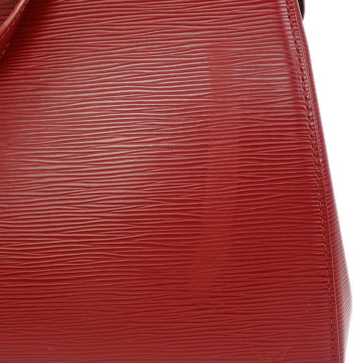 Louis Vuitton Red Epi Brea MM 2way Handbag M4030E SR3150 XX07463
