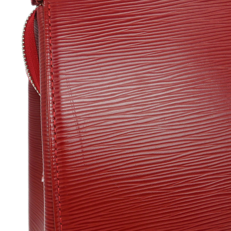 Louis Vuitton Red Epi Brea MM 2way Handbag M4030E SR3150 XX07463