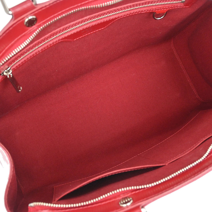 Louis Vuitton Red Epi Brea MM 2way Handbag M4030E SR3150 XX07463