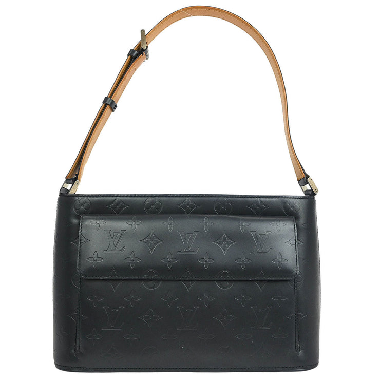 Louis Vuitton Blue Monogram Mat Alston Shoulder Bag M55125 CA0032 XX07580