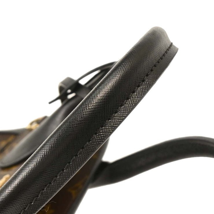 Louis Vuitton Monogram Macassar Tresage Tote 2way Handbag M44111 FO1117 XX07974