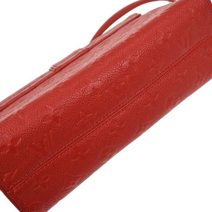 Louis Vuitton Red Monogram Empreinte Saint Sulpice PM M43393 TJ4187 XX08140