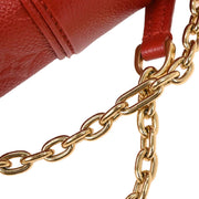 Louis Vuitton Red Monogram Empreinte Saint Sulpice PM M43393 TJ4187 XX08140