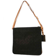 Celine Black Suede C Macadam Twin Handbag MC00/1 XX08146
