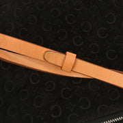 Celine Black Suede C Macadam Twin Handbag MC00/1 XX08146