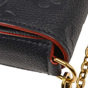 Louis Vuitton Navy Monogram Empreinte Pochette Felicie M64099 NZ3168 XX08162