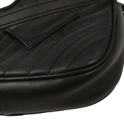 Louis Vuitton Black New Wave Heart Clutch Shoulder Bag M52796 NZ4168 XX08167