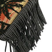 Saint Laurent Black Helena Bucket Bag Fringe Shoulder Bag VLR412691.0915 XX08230