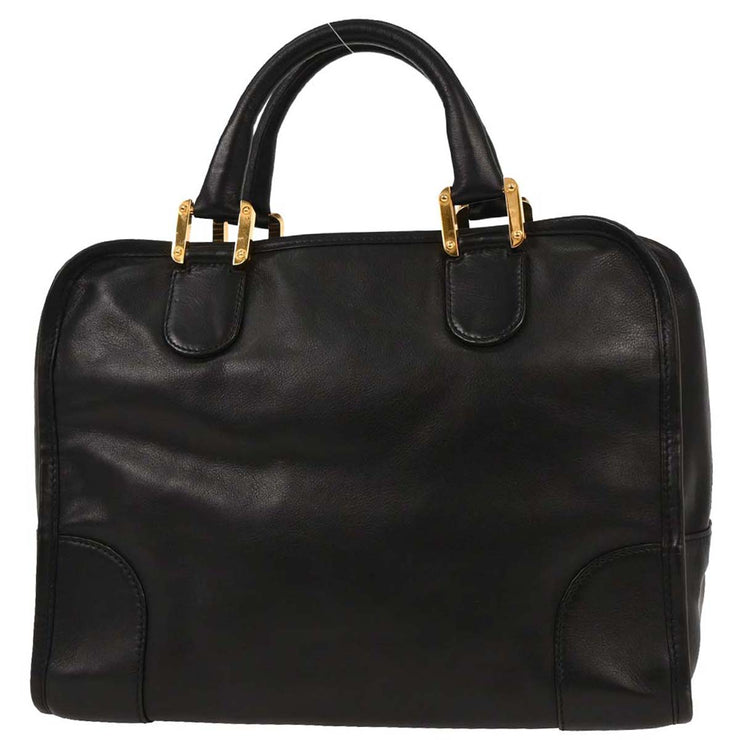 Loewe Black Leather Amazona 32 Handbag L16 XX08239