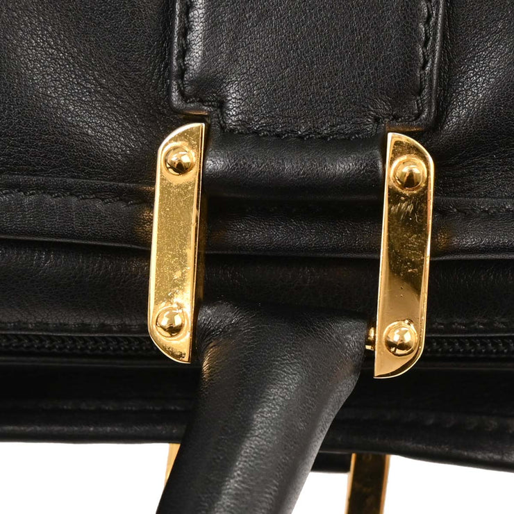 Loewe Black Leather Amazona 32 Handbag L16 XX08239