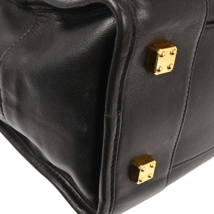 Loewe Black Leather Amazona 32 Handbag L16 XX08239