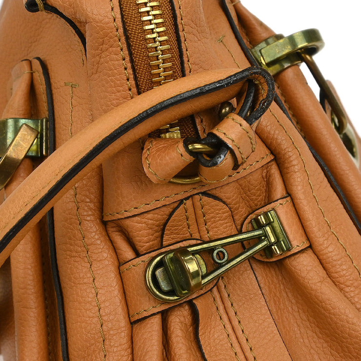 Chloe Beige Paraty 2way Handbag 03-12-50-65 XX08247