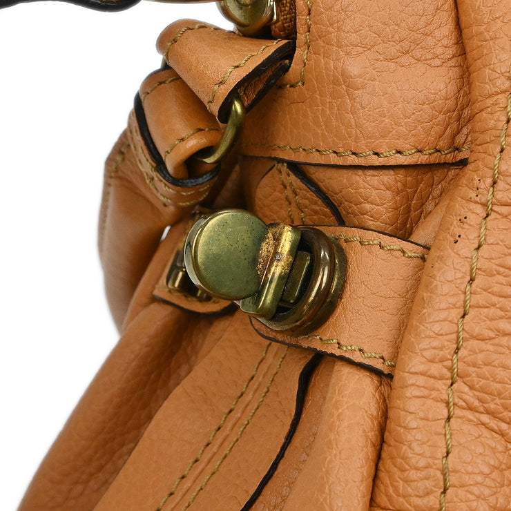 Chloe Beige Paraty 2way Handbag 03-12-50-65 XX08247