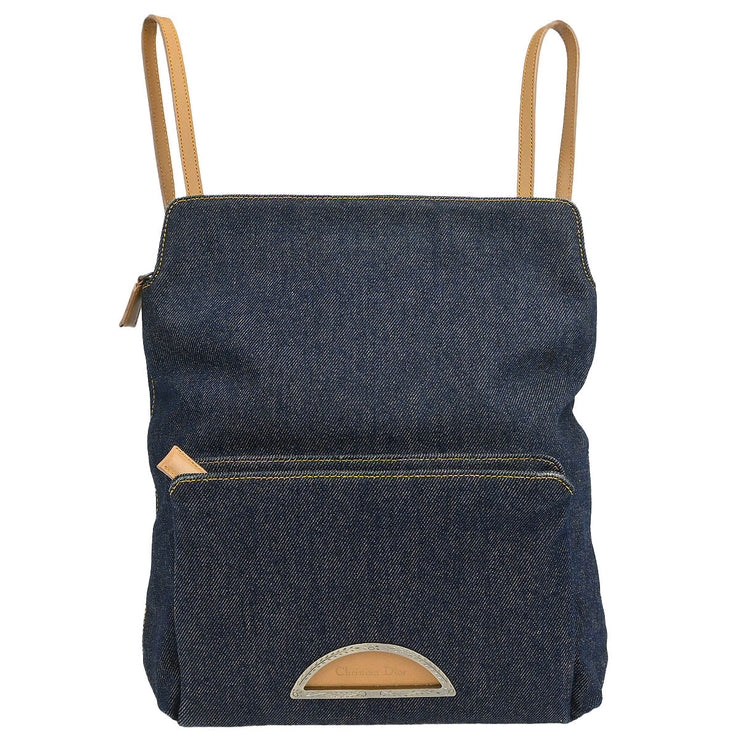 Christian Dior Blue Denim Malice Backpack PZ0030 XX08250
