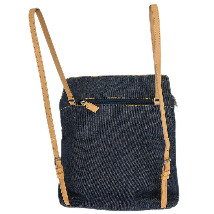 Christian Dior Blue Denim Malice Backpack PZ0030 XX08250