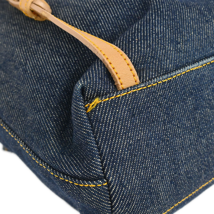 Christian Dior Blue Denim Malice Backpack PZ0030 XX08250